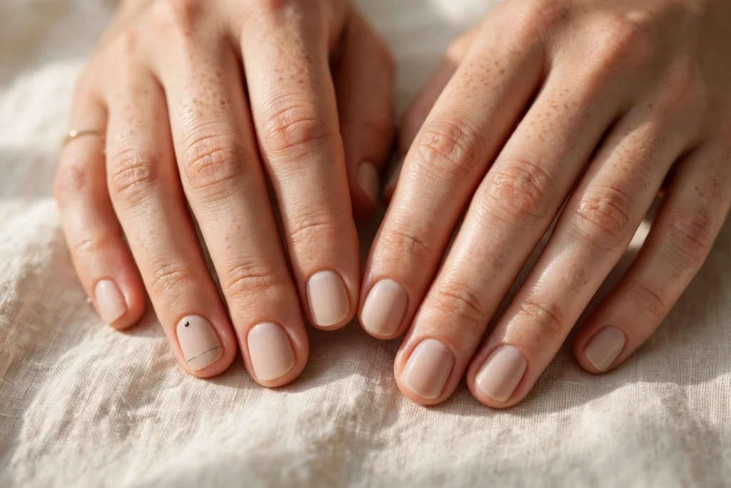 short nail designs minimalist nail art