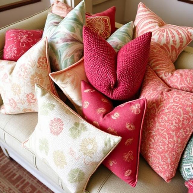 Mistake 2: Overcrowding with Throw Pillows