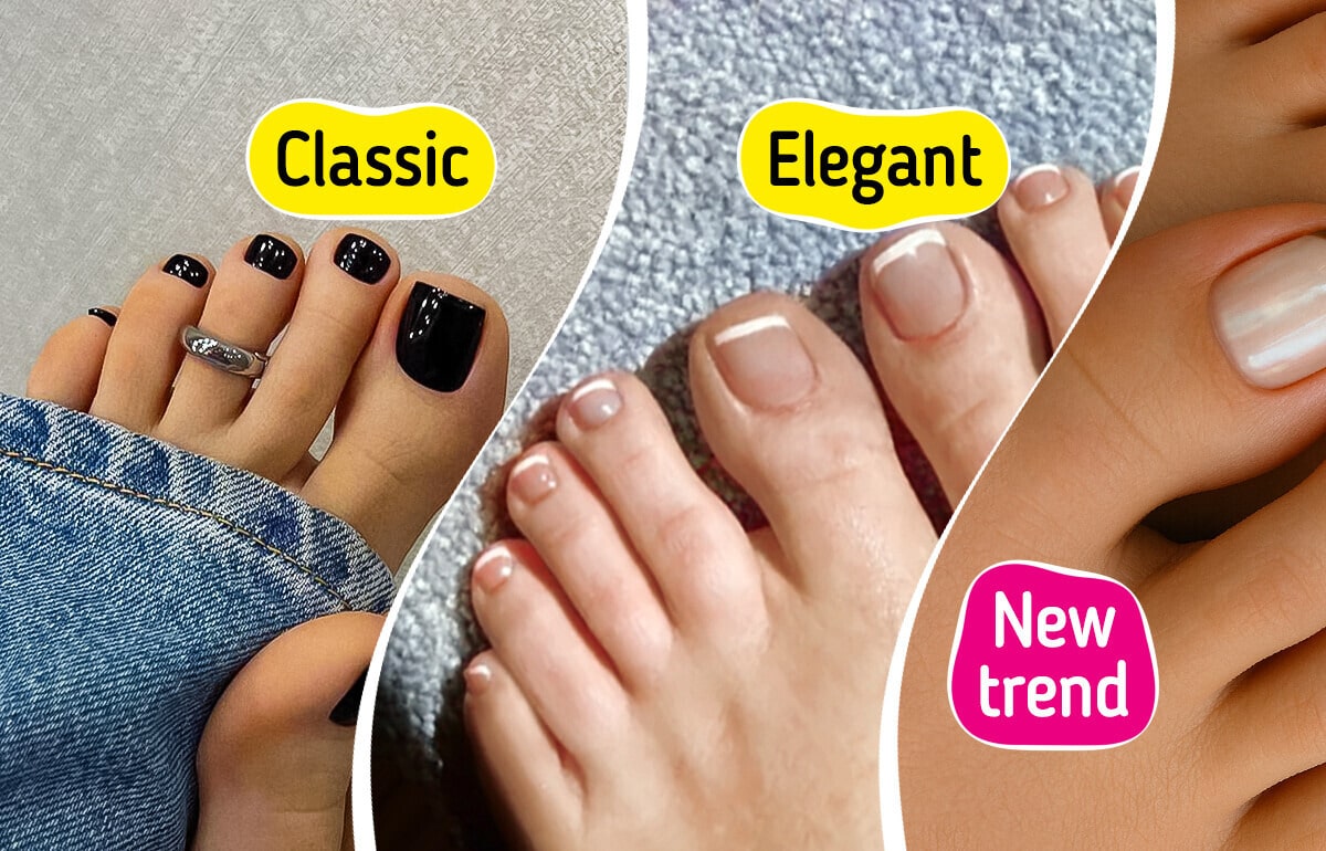 9 Trending Pedicure Ideas That Are Perfect for Open Shoes