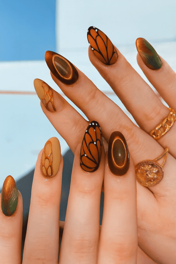 Butterfly Effect Nails