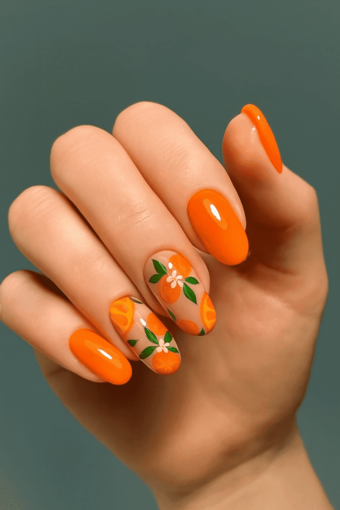 Citrus Nails