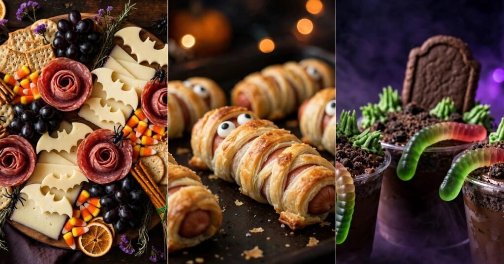 21 Easy Halloween Party Food Ideas 2026 (10-Minute Snacks, No-Bake Treats)