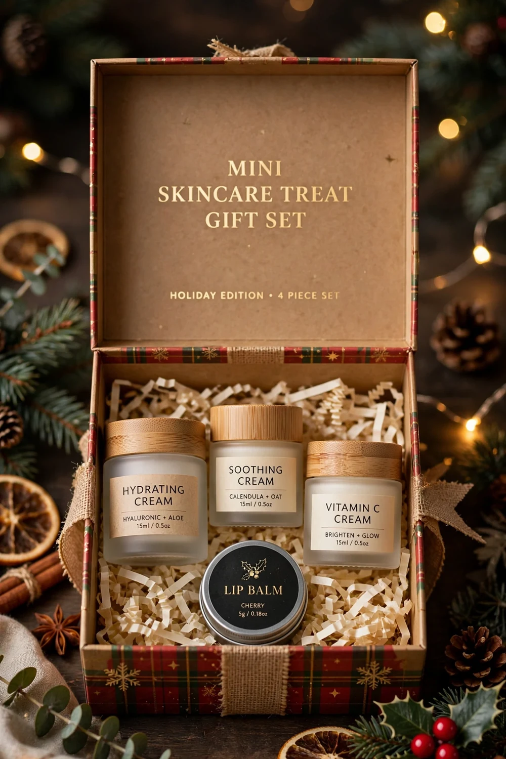 Mini skincare treat gift set Christmas gift for friends