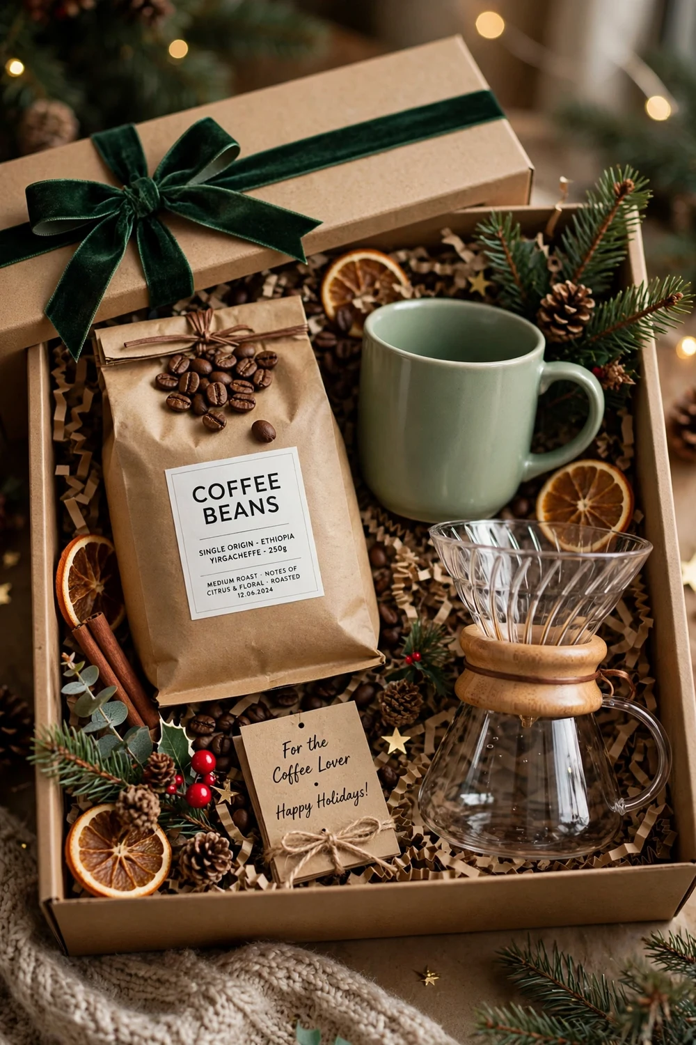 Coffee lover gift set Christmas gift for friends