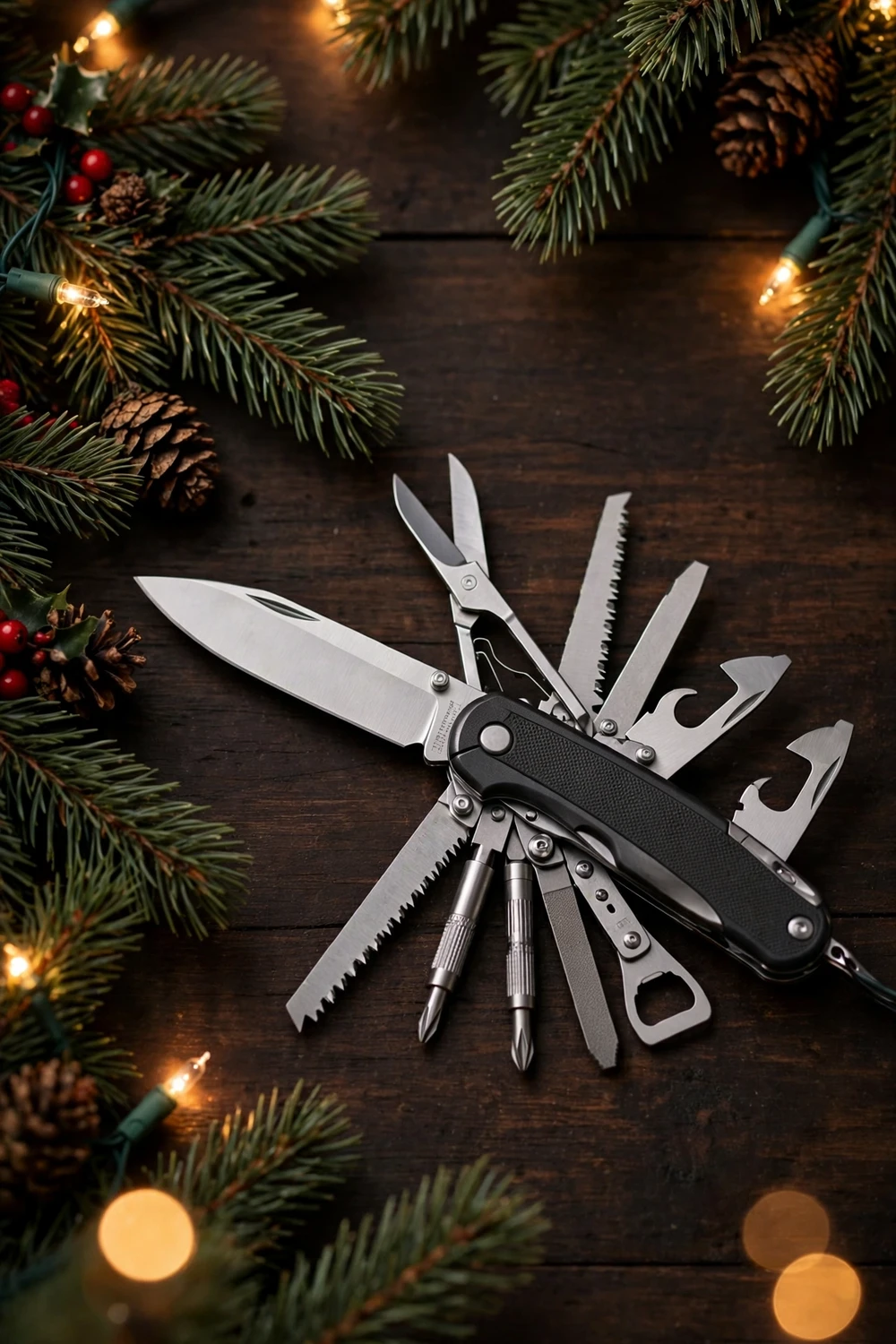Multi-tool pocket knife Christmas gift for dad under 25 dollars