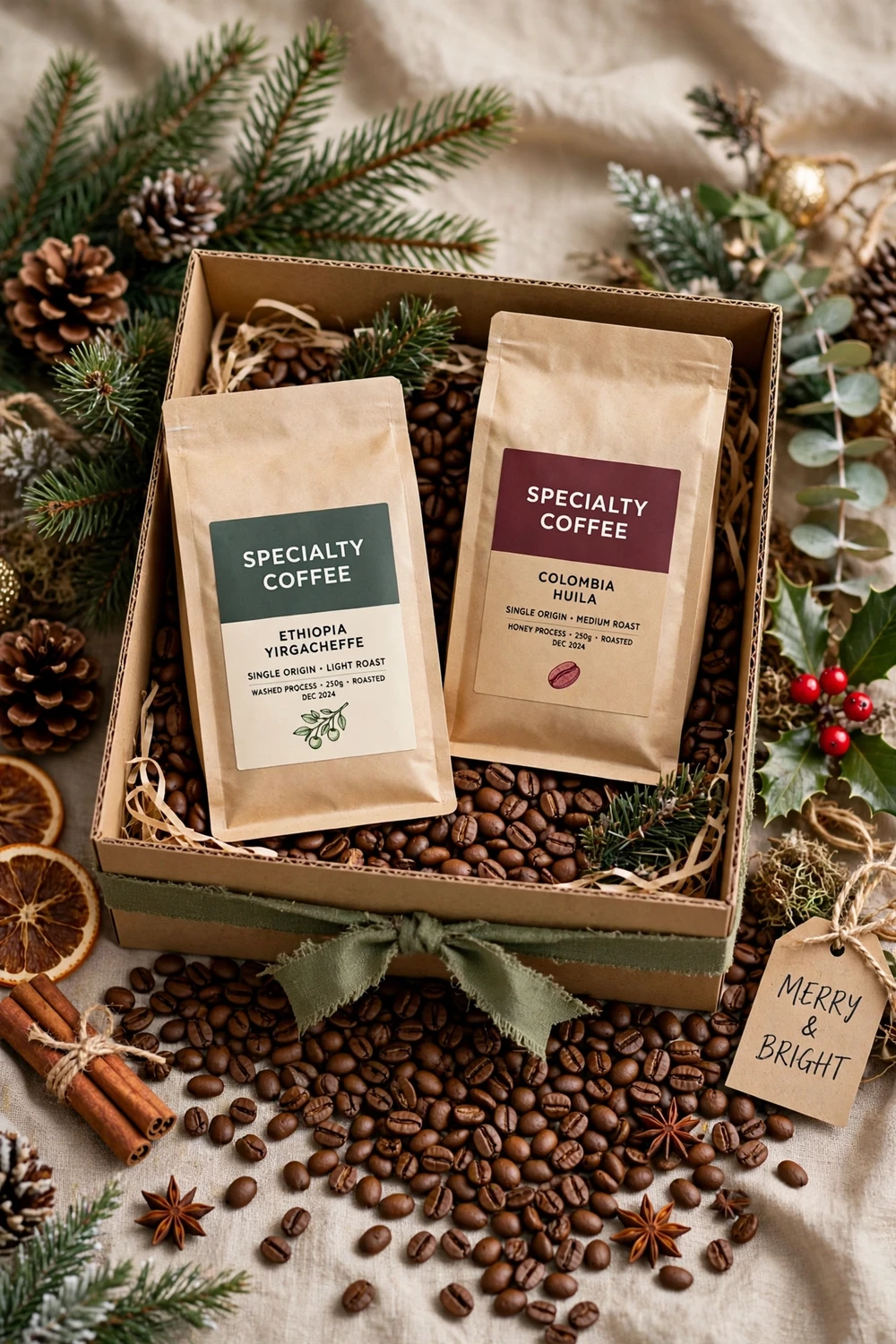 Specialty coffee gift box Christmas gift for dad coffee lover