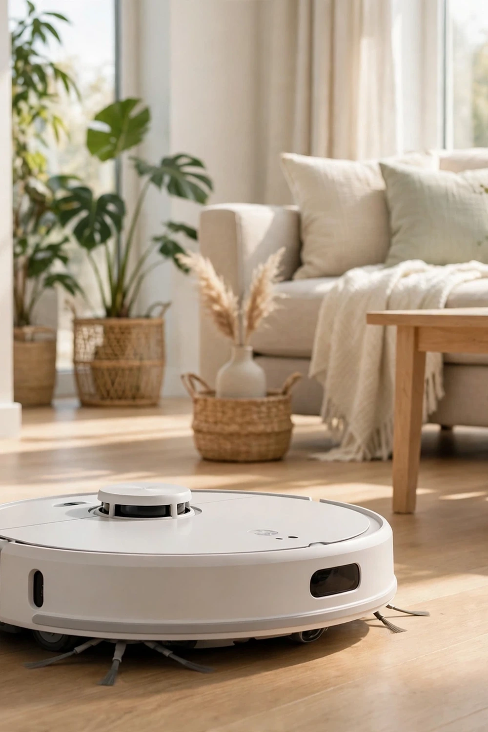 Best tech gadgets October 2026: robot vacuum cleaning a modern living room