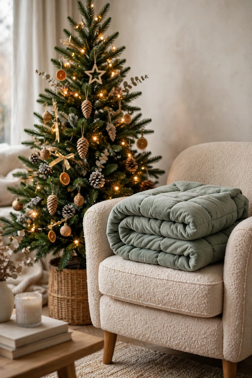 Weighted blanket Christmas gift for dad for cozy sleep