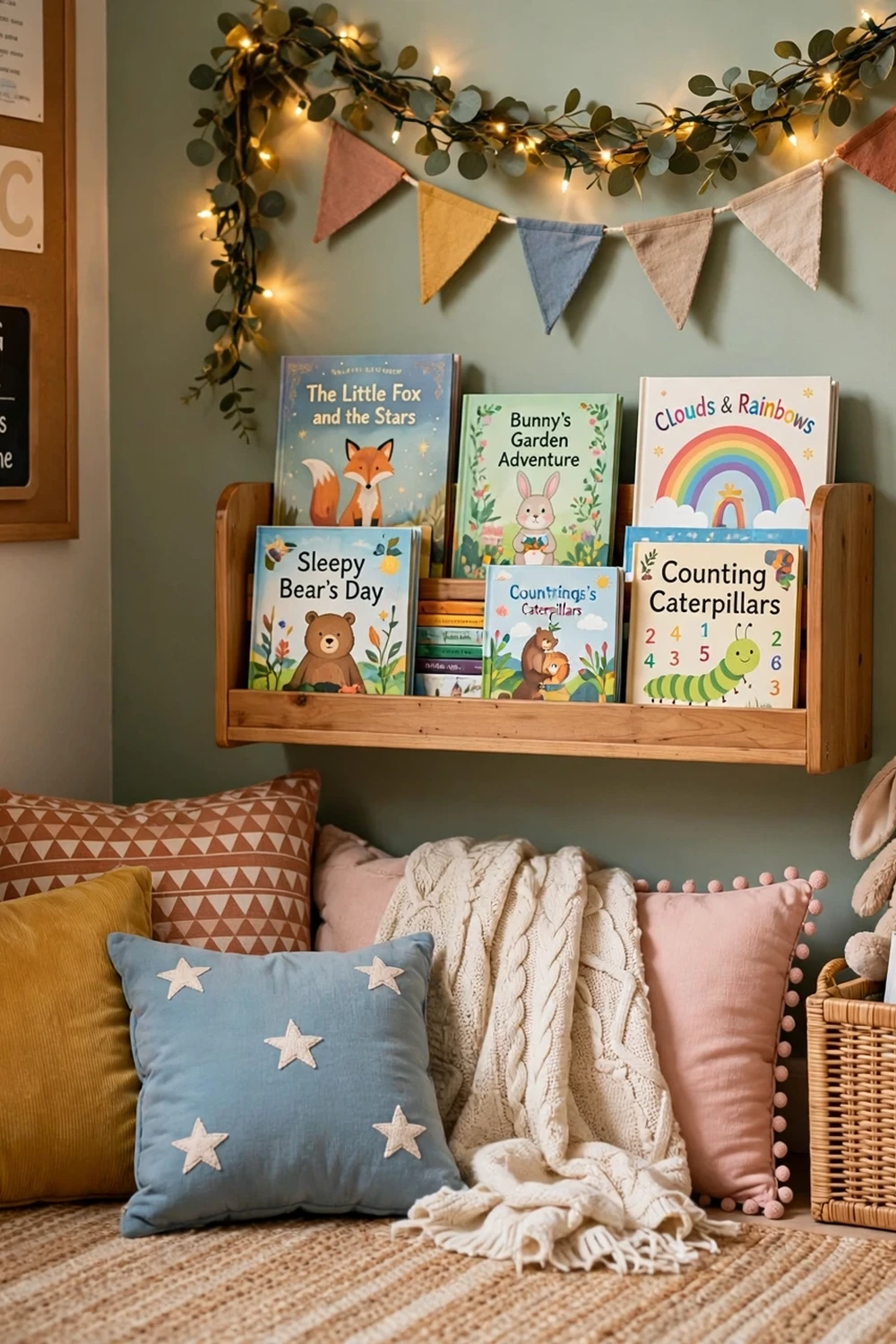 Classroom reading corner kit with cushions and books, a whole-class group teacher christmas gift