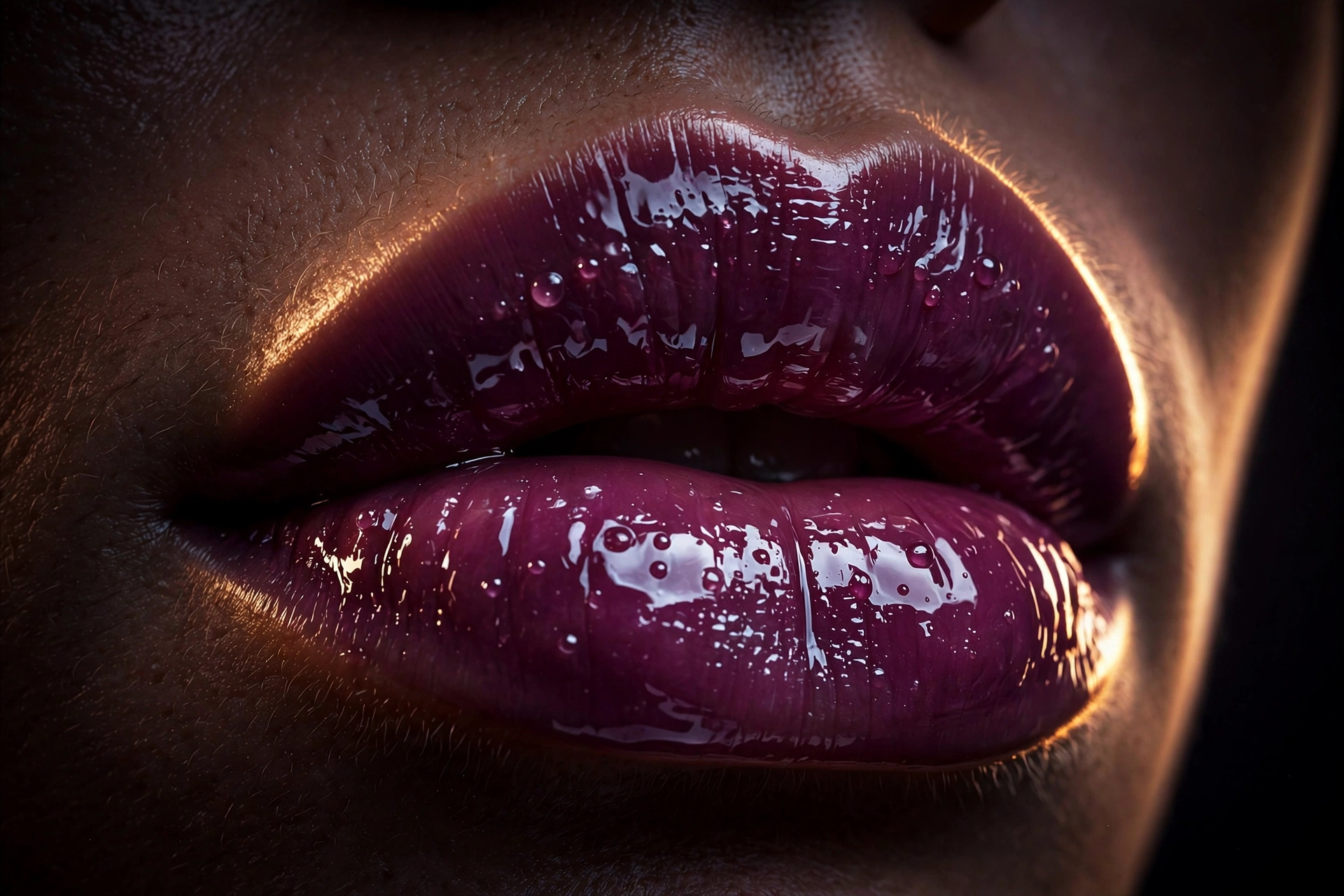 Vinyl berry fall lipstick 2026 glossy red lips