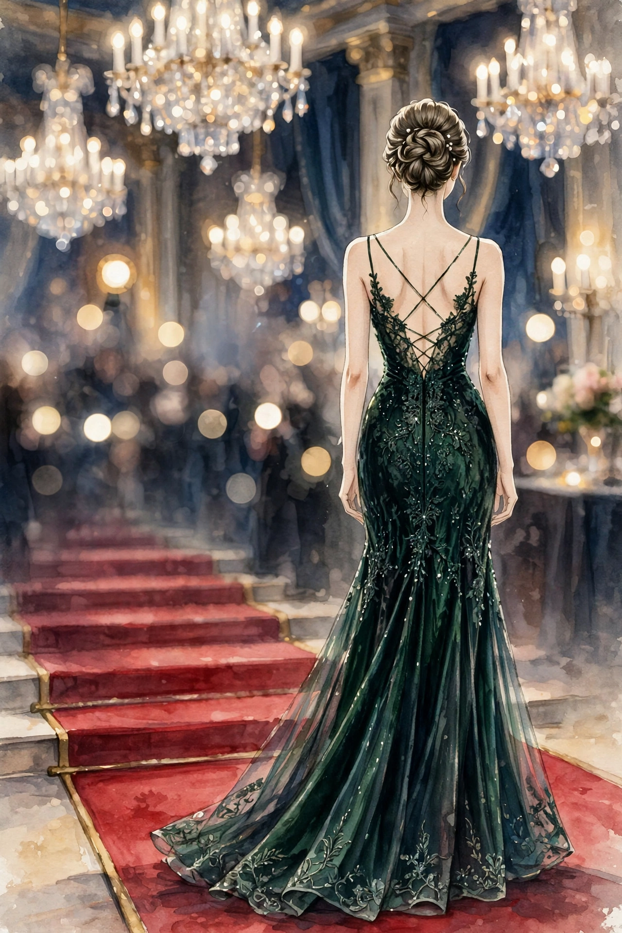 Madonna Met Gala return — glamorous gala gown on the red carpet