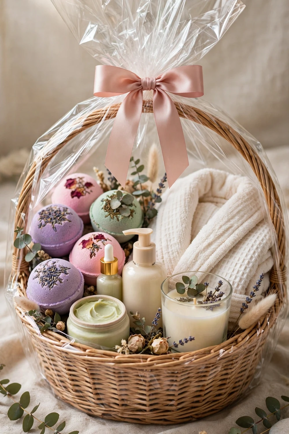 At-home spa gift basket Christmas gift for sister