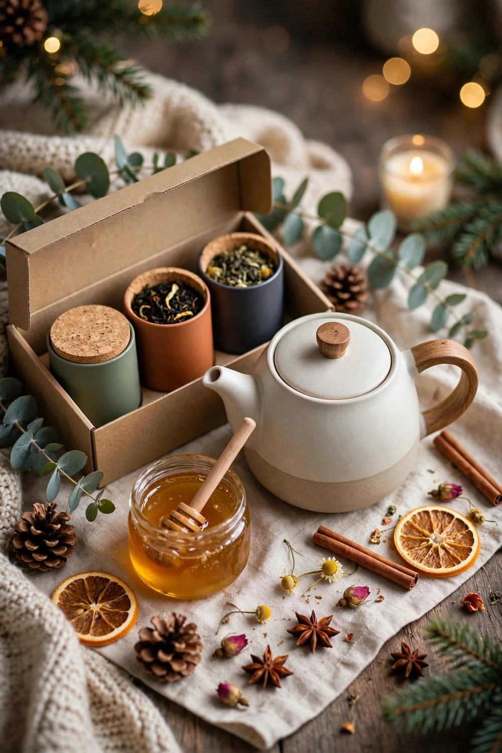 Premium tea lover gift set Christmas gift for sister