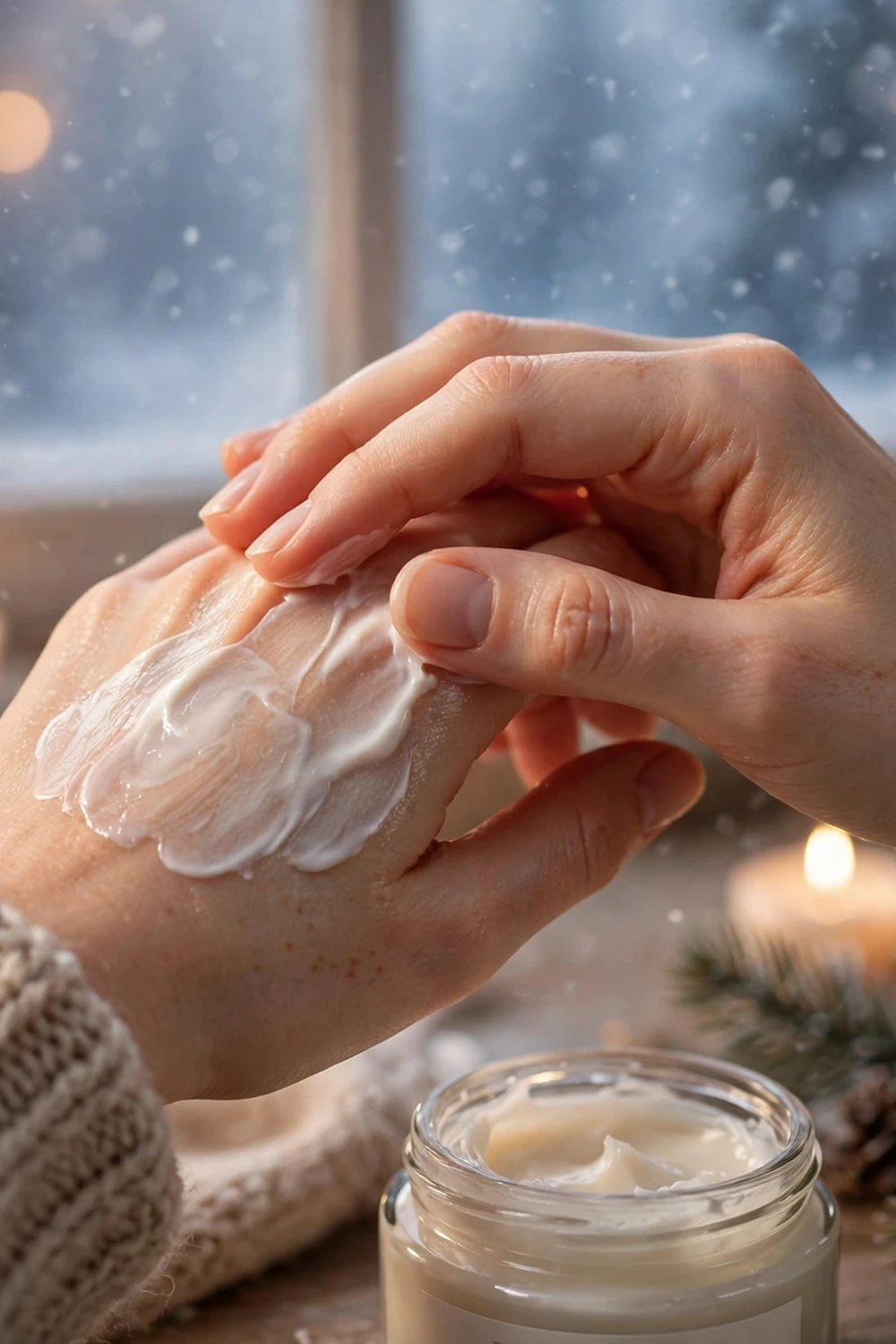 winter skin care tips hand care cream for dry winter hands