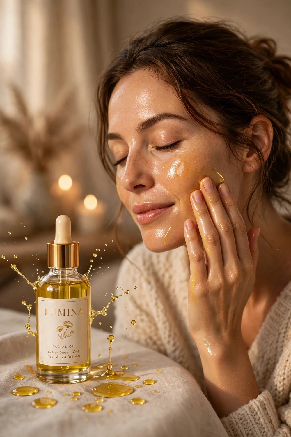 winter skin care tips facial oil barrier for dry winter skin