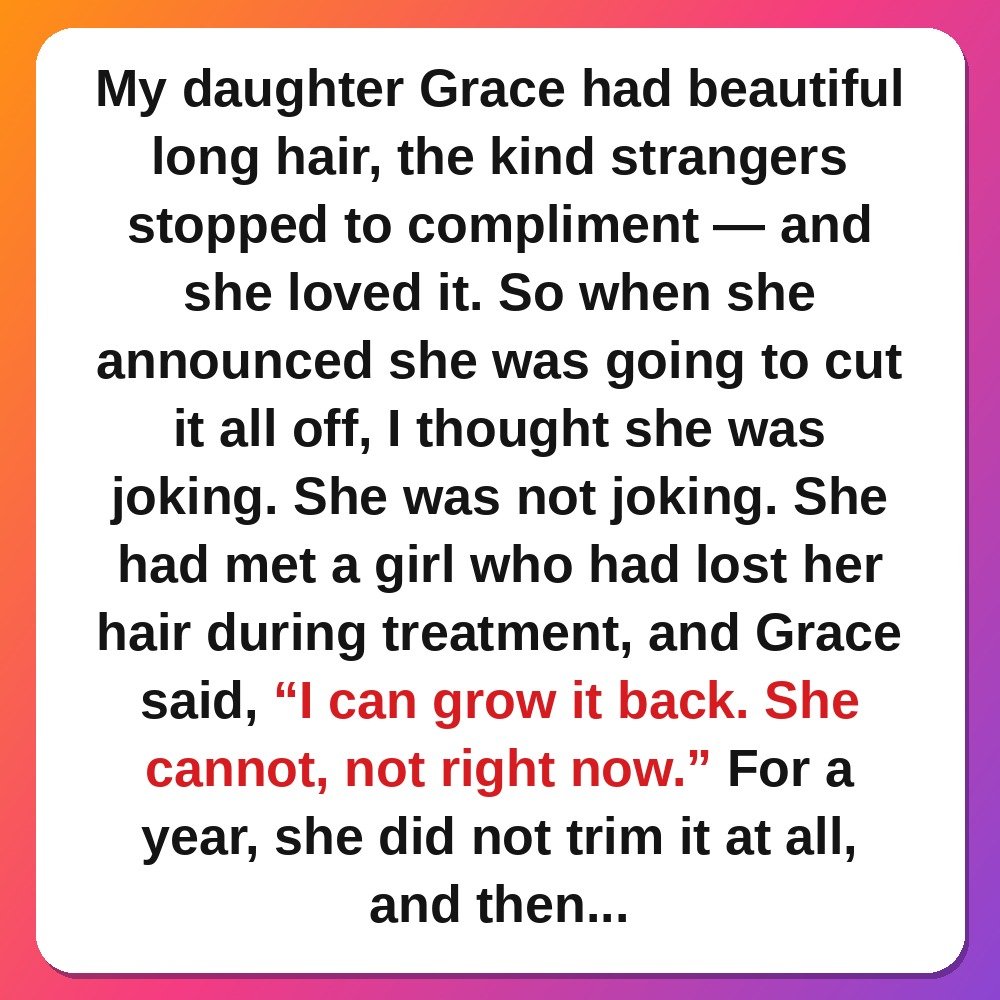 The Hair She Grew for Someone She Had Never Met story card