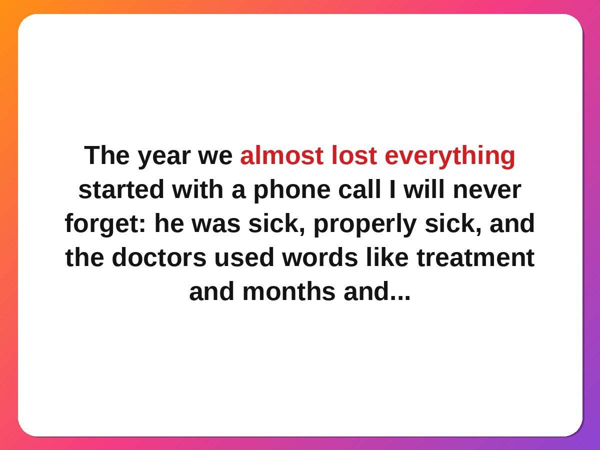 Proposal story card: the hospital garden promise