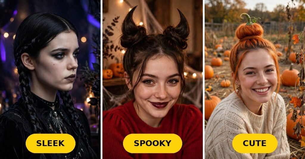 22 Halloween Hairstyles That Will Steal the Whole Party