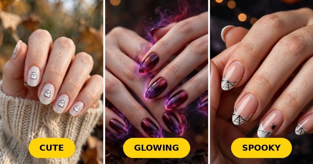 25 Halloween Nail Ideas That Are Spooky, Cute & Wearable
